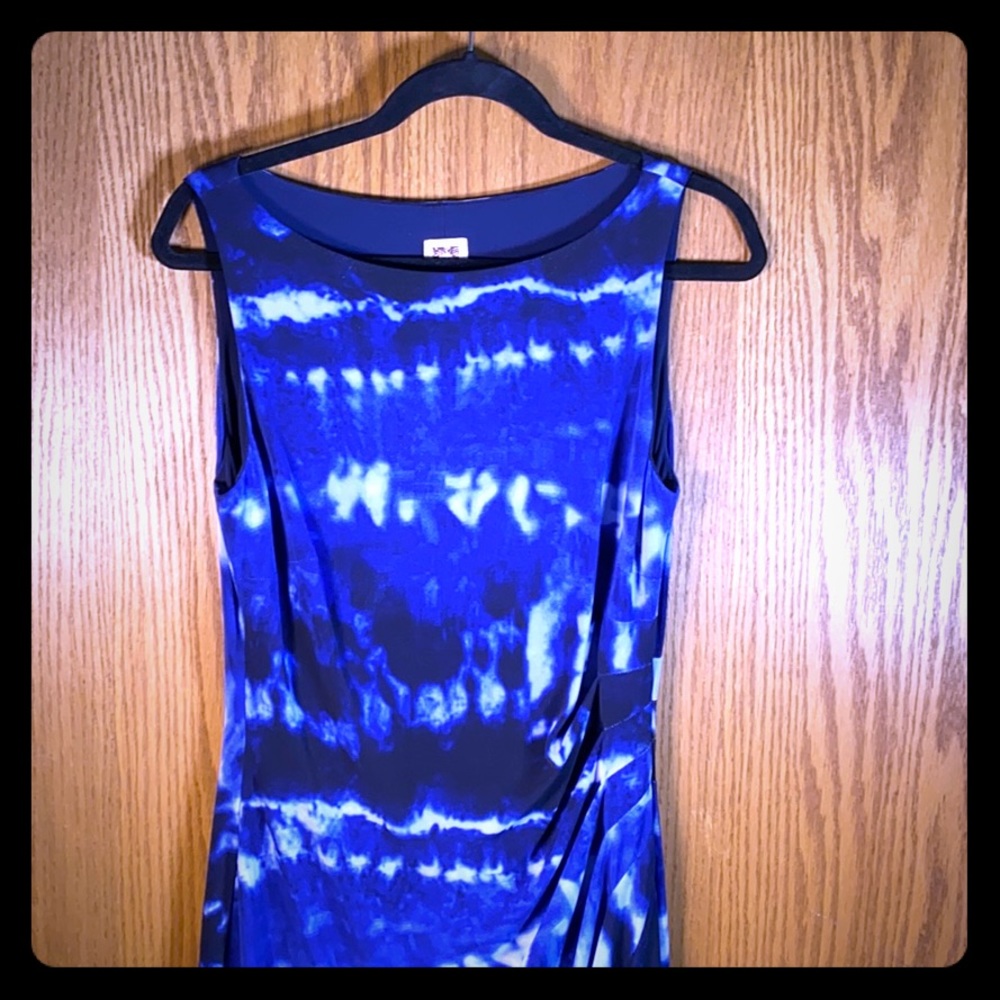 Anne Klein sleeveless tie dyed dress